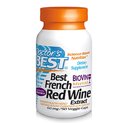 FRENCH RED WINE EXTRACT 60mg 90 Capsules