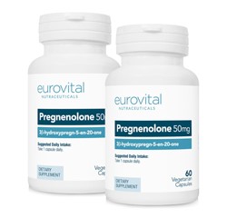 PREGNENOLONE 50mg 120 Capsules VALUE PACK
