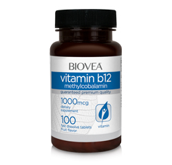 VITAMIN B12 (Methylcobalamin) 1000mcg 100 Fast Dissolve Tablets